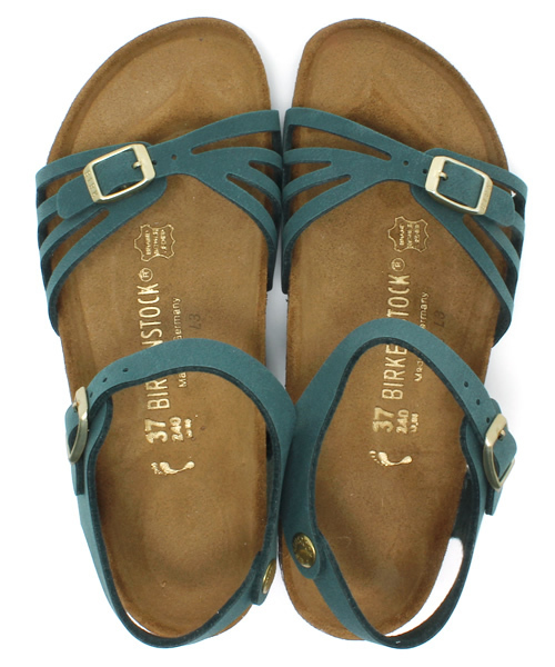 SHIPS for women（シップスフォーウィメン）の「BIRKENSTOCK: バリ（サンダル・レディース・グリーン/ネイビー・37/36）」の7枚目の写真