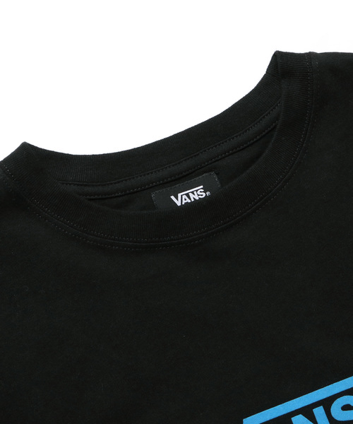 VANS(バンズ)の「VANS/ヴァンズ Small Flying-V Flocky S/S T-Shirt(Tシャツ/カットソー・メンズ・ホワイト/ブラック・M/L/XL)」の7枚目の写真