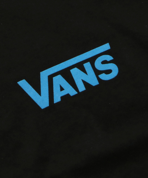 VANS(バンズ)の「VANS/ヴァンズ Small Flying-V Flocky S/S T-Shirt(Tシャツ/カットソー・メンズ・ホワイト/ブラック・M/L/XL)」の9枚目の写真