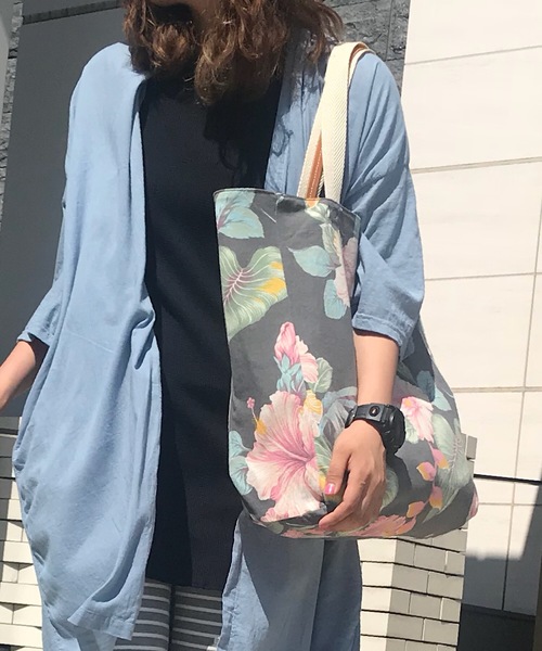 OLD BETTY'S（オールドベティーズ）の「Reversible Toto Bag/リバーシブル トートバッグ（トートバッグ・レディース・オフホワイト/スミクロ・FREE）」の11枚目の写真