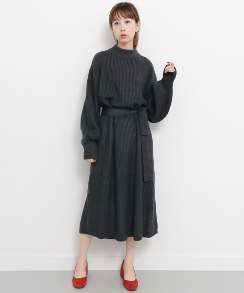 セール ブランド古着 ニットワンピース ワンピース Kbf ケイビーエフ のファッション通販 Zozoused