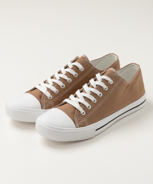 WEGO（ウィゴー）の「WEGO/キャンバスローカットスニーカー（スニーカー・メンズ・ホワイト/ブラック/ダークグリーン/ブラウン/グレー/ブラック系その他/ワイン/ダークベージュ・SMALL/MEDIUM/LARGE）」の14枚目の写真