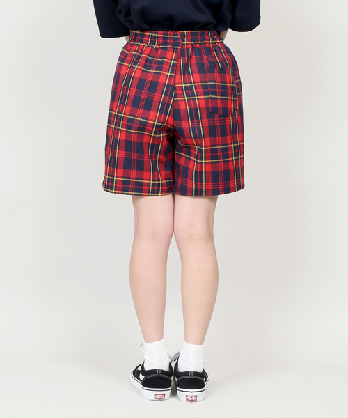 DING（ディング）の「DING/チェック柄ハーフパンツ（その他パンツ・メンズ・ブラック/レッド/グリーン/ブルー・FREE）」の13枚目の写真