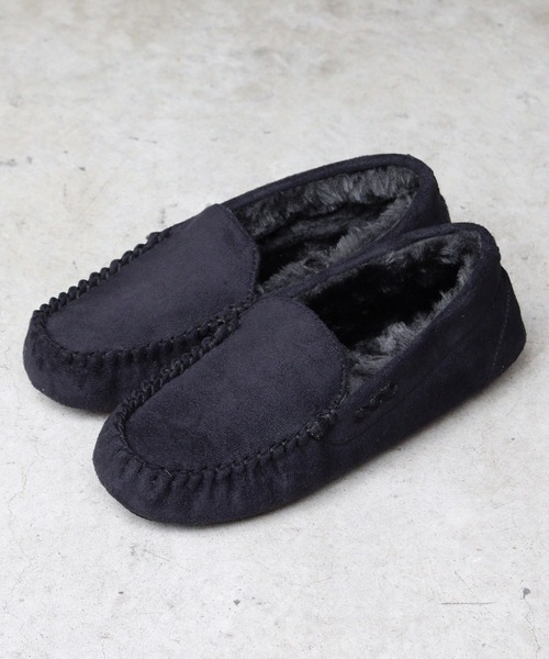 LibertyDoll（リバティードール）の「Liberty Doll / フラットモカシンレースボアスリッポン(3201)（モカシン/デッキシューズ・レディース・ライトグレー/ブラック/ダークブラウン/カモフラージュ/キャメル/ネイビー/ダークグレー/ベージュ・L/M/LL/S）」の11枚目の写真