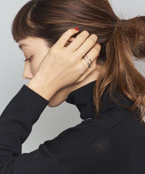 ASAMI FUJIKAWA(アサミフジカワ)の「<ASAMI FUJIKAWA>カーブリング/SILVER 925 Ψ(リング・レディース・シルバー・13/11/9)」の5枚目の写真