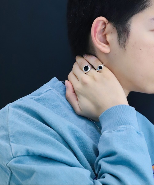 NONENON(ノンノン)の「『NONENON』EPOXY 3 RING / ノンノン エポキシ リング3(リング・メンズ・シルバー・SMALL/MEDIUM/LARGE)」の9枚目の写真