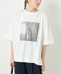 PUAL CE CIN | ２０／ＯＥ天竺プリントＴ(Tシャツ/カットソー)