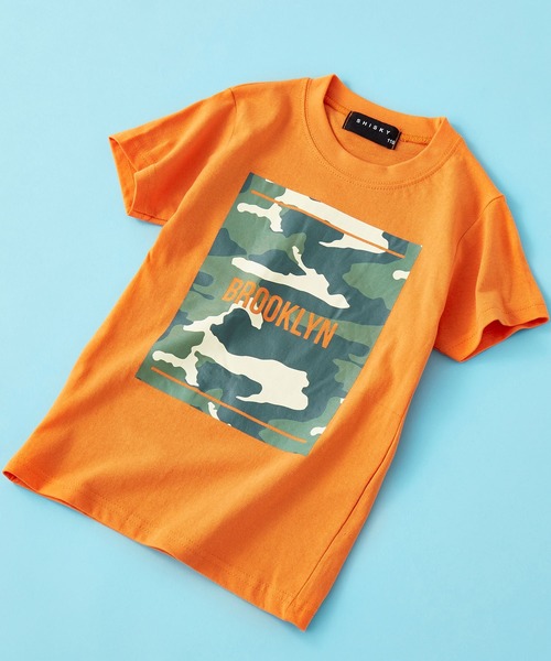 SHISKY（シスキー）の「SHISKY / シスキー フロントプリント ベーシック Tシャツ キッズ（Tシャツ/カットソー・キッズ・ブルー/ピンク系その他/ホワイト系その他/ブラック系その他/グリーン/杢グレー/チャコール/レモンイエロー/レッド/ネイビー/グリーン系その他/カーキ/ブルー系その他/ピンク/オレンジ/オフホワイト/ブラック/ブルー系その他2/ホワイト系その他2/ブラック系その他2・150cm/140cm/110cm/120cm/130cm/160cm）」の20枚目の写真