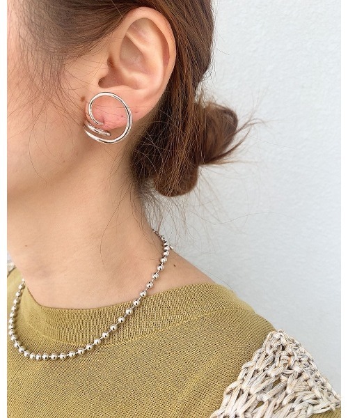 mou（モウ）の「2wayシンプルボールネックレス（ネックレス・レディース・シルバー・FREE）」の9枚目の写真