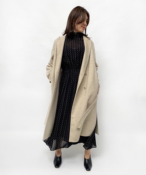 FRAY I.D（フレイアイディー）の「ハイネックショルダーボタン