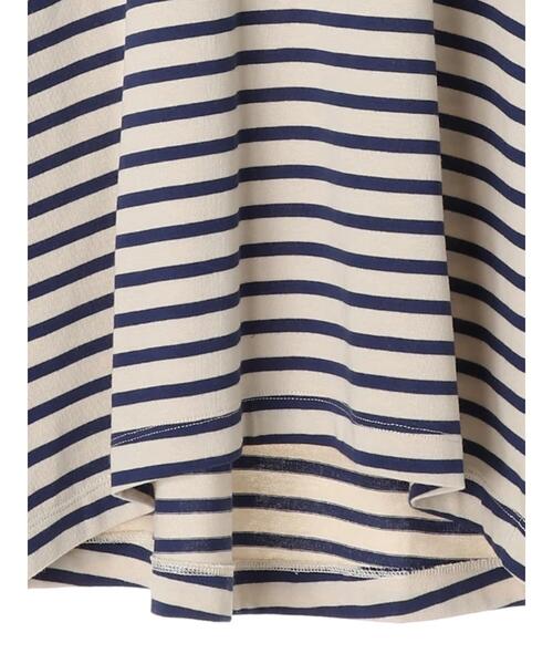 AMERICAN HOLIC(アメリカンホリック)の「Vネックドロップショルダーカットプルオーバー *(Tシャツ/カットソー・レディース・アイボリー/ブラウン/ブラック/オフホワイト・FREE)」の16枚目の写真