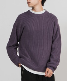 WEGO | WEGO/畦編みセーター(ニット/セーター)