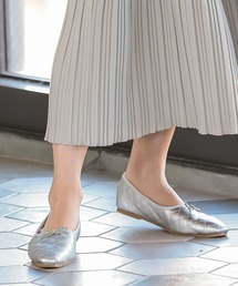 KOBE LETTUCE | 無地・レオパード柄　キルティングバレエシューズ(バレエシューズ)