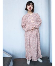 merry jenny | floral china ワンピース(ワンピース)
