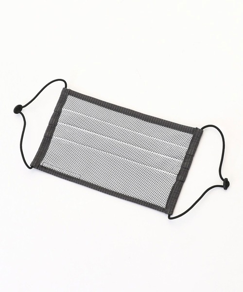 MONSIEUR NICOLE（ムッシュニコル）の「ケース付洗えるサスティナブルマスク（マスク・メンズ・ホワイト/ブラック/グレー・FREE）」の6枚目の写真