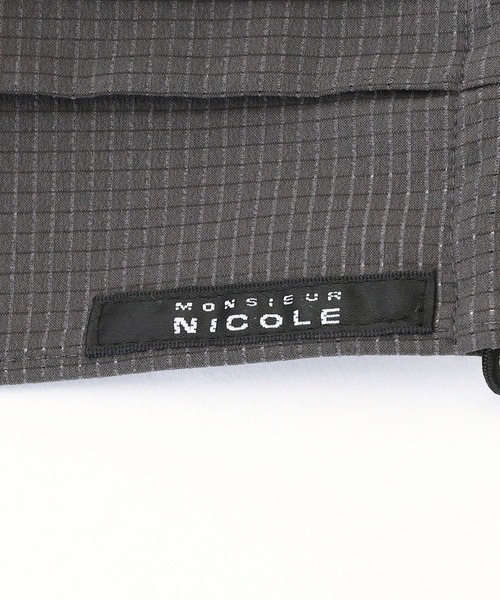 MONSIEUR NICOLE（ムッシュニコル）の「ケース付洗えるサスティナブルマスク（マスク・メンズ・ホワイト/ブラック/グレー・FREE）」の11枚目の写真