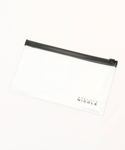 MONSIEUR NICOLE（ムッシュニコル）の「ケース付洗えるサスティナブルマスク（マスク・メンズ・ホワイト/ブラック/グレー・FREE）」の12枚目の写真