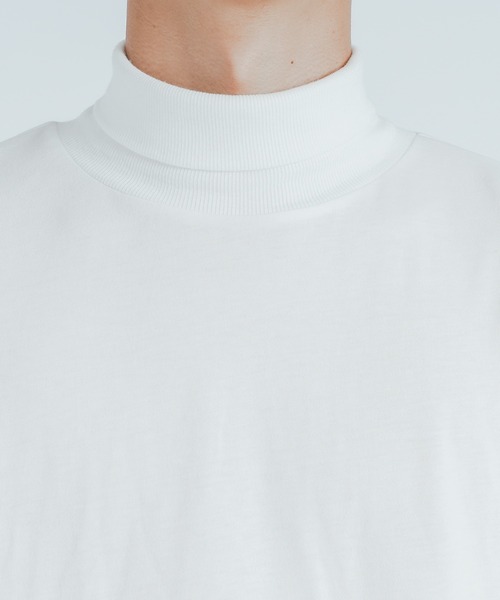 epnok(エプノック)の「タートルネックスリットインナー(Tシャツ/カットソー・メンズ・オフホワイト/マスタード/ボルドー・MEDIUM/LARGE)」の6枚目の写真