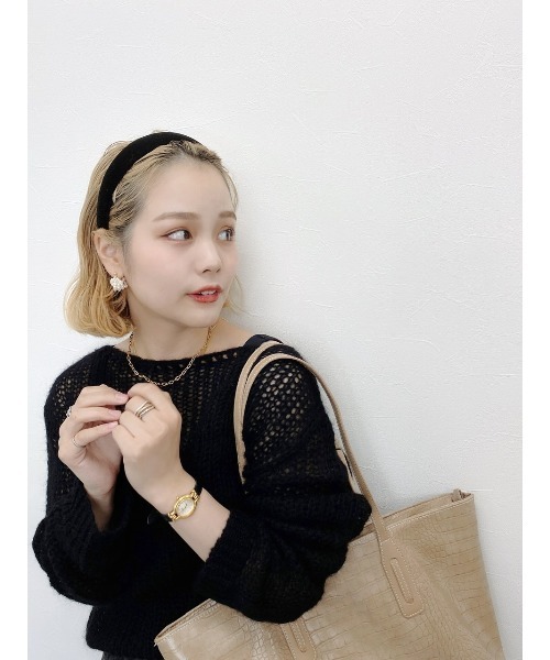 JUMELLE（ジュメロ）の「サンドパールピアス（ピアス（両耳用）・レディース・ゴールド・FREE）」の12枚目の写真