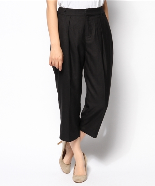 DISCOAT（ディスコート）の「【Discoat】ワイド8分丈パンツ（その他パンツ・レディース・ブラック/その他18/グレー・ﾌﾘ-）」の13枚目の写真