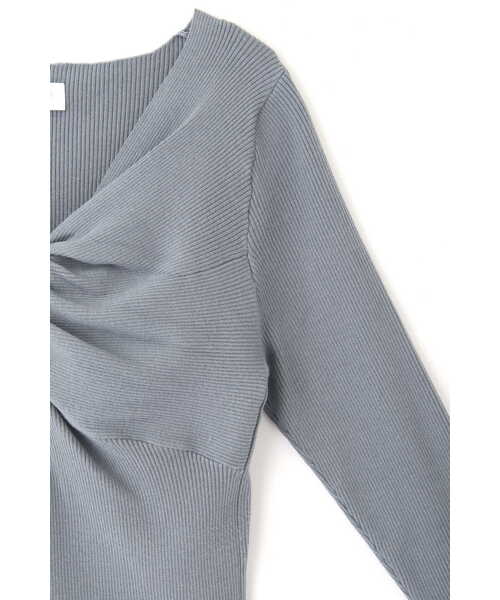 JILL STUART（ジルスチュアート）の「◆ツイストニット（ニット/セーター・レディース・ライトグリーン/ブラック/ホワイト・FREE）」の14枚目の写真