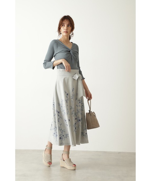 JILL STUART（ジルスチュアート）の「◆ツイストニット（ニット/セーター・レディース・ライトグリーン/ブラック/ホワイト・FREE）」の22枚目の写真