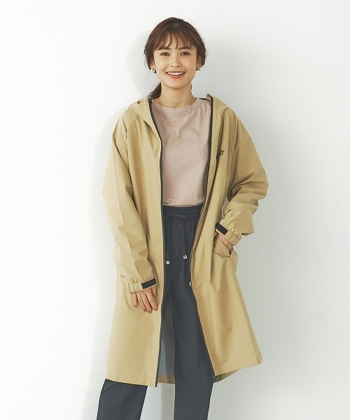 GERRY(ジェリー)の「【別注】GERRY×abahouse mavie 2WAYマウンテンロングパーカー(マウンテンパーカー)」|ベージュ