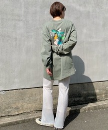 Kastane | 【UNISEX】Sixsence Graffiti Art ﾛﾝT(Tシャツ/カットソー)