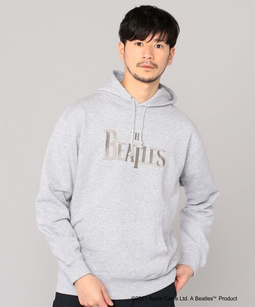SHIPS: BEATLES エンブロイダリー プルオーバー パーカー 21SS