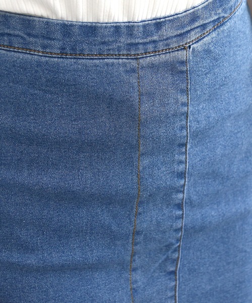 Roomy's（ルーミーズ）の「イレヘムデニムスカート（スカート・レディース・ネイビー・SMALL/MEDIUM）」の10枚目の写真