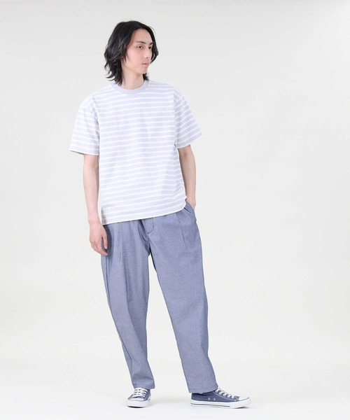 BACK NUMBER(バックナンバー)の「【接触冷感】【BACK NUMBER】DRYシャンブレーイージー / 吸水速乾(その他パンツ・メンズ・ライトインディゴブルー/ダークインディゴブルー・M/XL/S/L)」の10枚目の写真