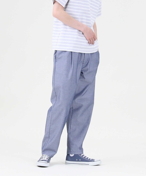 BACK NUMBER(バックナンバー)の「【接触冷感】【BACK NUMBER】DRYシャンブレーイージー / 吸水速乾(その他パンツ・メンズ・ライトインディゴブルー/ダークインディゴブルー・M/XL/S/L)」の11枚目の写真