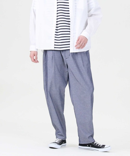 BACK NUMBER(バックナンバー)の「【接触冷感】【BACK NUMBER】DRYシャンブレーイージー / 吸水速乾(その他パンツ・メンズ・ライトインディゴブルー/ダークインディゴブルー・M/XL/S/L)」の5枚目の写真