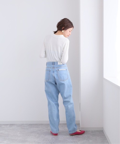 SLOBE IENA（スローブイエナ）の「フリルカラープルオーバー【手洗い可能】◆（Tシャツ/カットソー・レディース・ホワイト/イエロー・FREE）」の20枚目の写真