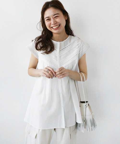 JOURNALSTANDARDrelumeウォッシャブルアンティークレーススクエ JOURNAL STANDARD relume（ジャーナルスタンダード レリューム
