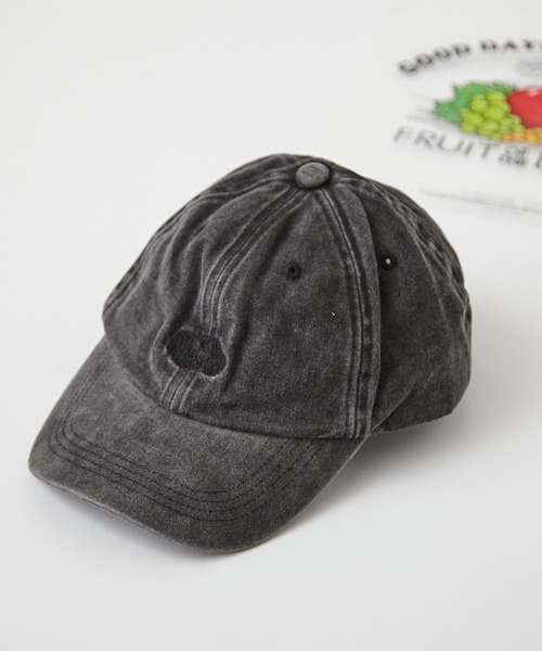FRUIT OF THE LOOM（フルーツオブザルーム）の「【FRUIT OF THE LOOM/フルーツオブザルーム】ピグメントキャップ（キャップ・メンズ・ブラック/オフホワイト/ブルー/ベージュ・FREE）」の3枚目の写真