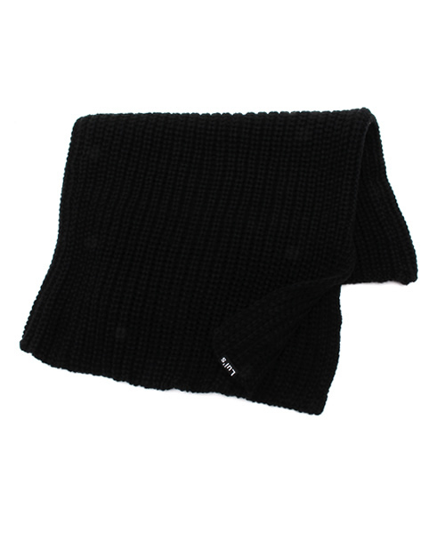 Lui's（ルイス）の「Lui's トールスヌード（ストール/ショール・メンズ・ホワイト/ブラック・FREE）」の4枚目の写真