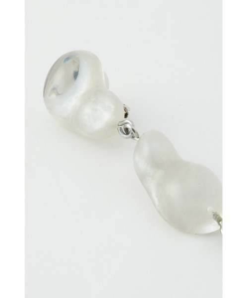 SLY（スライ）の「GLISTENS EARRING イヤリング（イヤリング・レディース・クリア/オレンジ・FREE）」の7枚目の写真