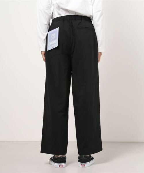 WEGO（ウィゴー）の「WEGO/アーバンカラーセミワイドスラックス（スラックス・メンズ・カーキ/ブルー系その他/ブラック/ベージュ/ダークグリーン/ワイン・SMALL/MEDIUM/LARGE）」の12枚目の写真