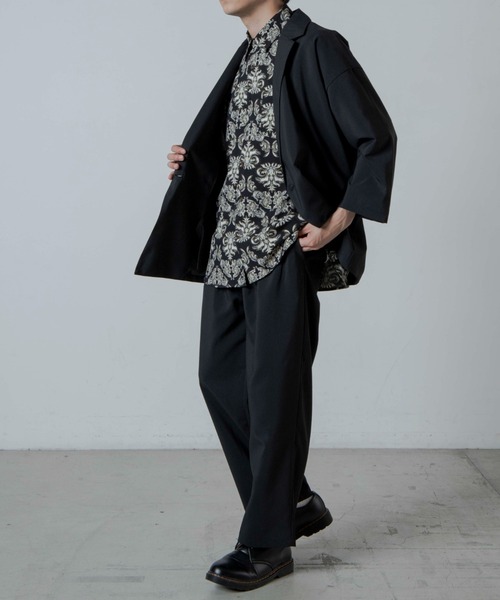 WEGO（ウィゴー）の「WEGO/アーバンカラーセミワイドスラックス（スラックス・メンズ・カーキ/ブルー系その他/ブラック/ベージュ/ダークグリーン/ワイン・SMALL/MEDIUM/LARGE）」の21枚目の写真