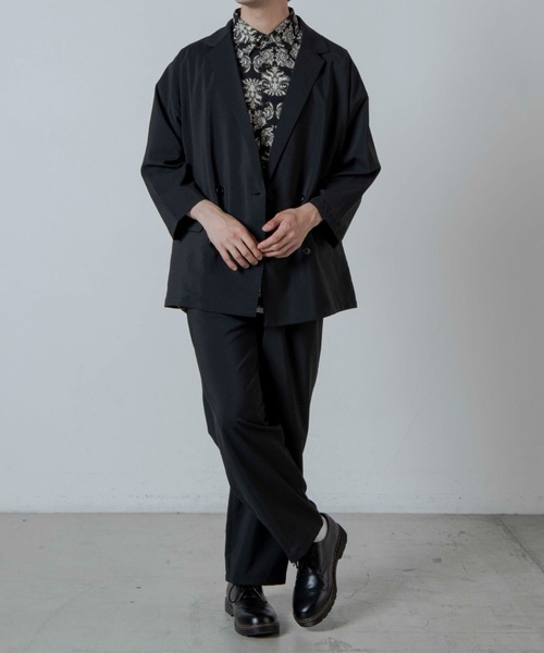 WEGO（ウィゴー）の「WEGO/アーバンカラーセミワイドスラックス（スラックス・メンズ・カーキ/ブルー系その他/ブラック/ベージュ/ダークグリーン/ワイン・SMALL/MEDIUM/LARGE）」の19枚目の写真