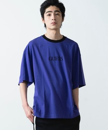 Guess | ∴WEGO/別注GUESSリンガービッグシルエット半袖Tシャツ(Tシャツ/カットソー)