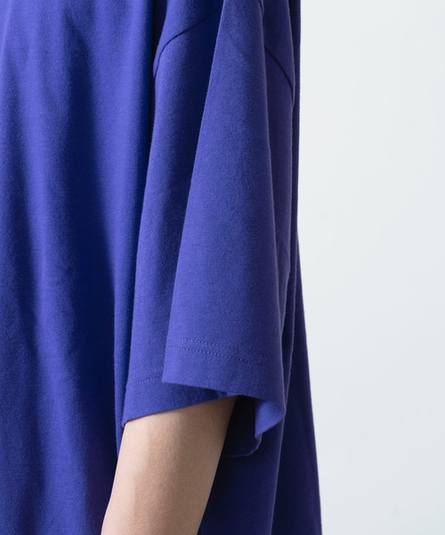 Guess(ゲス)の「∴WEGO/別注GUESSリンガービッグシルエット半袖Tシャツ(Tシャツ/カットソー・メンズ・パープル/ホワイト・LARGE/MEDIUM)」の17枚目の写真