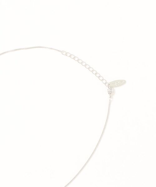 NATURAL BEAUTY BASIC（ナチュラルビューティーベーシック）の「マット＆シャインメタルネックレス（ネックレス・レディース・ゴールド/シルバー・ﾌﾘ-）」の3枚目の写真