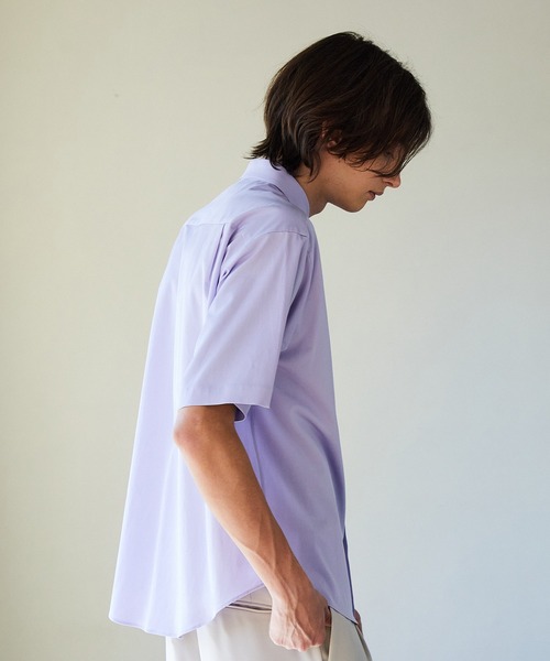 UNITED TOKYO（ユナイテッドトウキョウ）の「HI-STRETCH レギュラーSH（シャツ/ブラウス・メンズ・ホワイト/パープル/ネイビー・1/2/3）」の8枚目の写真