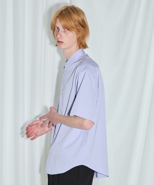 UNITED TOKYO（ユナイテッドトウキョウ）の「HI-STRETCH レギュラーSH（シャツ/ブラウス・メンズ・ホワイト/パープル/ネイビー・1/2/3）」の15枚目の写真