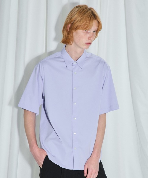 UNITED TOKYO（ユナイテッドトウキョウ）の「HI-STRETCH レギュラーSH（シャツ/ブラウス・メンズ・ホワイト/パープル/ネイビー・1/2/3）」の18枚目の写真