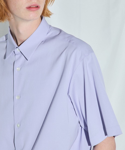 UNITED TOKYO（ユナイテッドトウキョウ）の「HI-STRETCH レギュラーSH（シャツ/ブラウス・メンズ・ホワイト/パープル/ネイビー・1/2/3）」の20枚目の写真