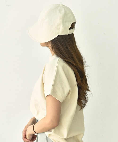 me+em select(ミームセレクト)の「つば広バケハキャップ(ハット・レディース・ミント/ベージュ/ピンク/ブラック/ブルー/アイボリー・FREE)」の14枚目の写真
