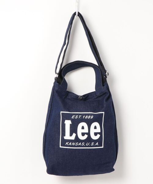 Lee（リー）の「【LEE/2WAYトート】（トートバッグ・レディース・ブラック/ベージュ/カーキ/ホワイト/ネイビー・FREE）」の5枚目の写真